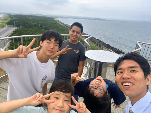 On the Futtsu beach